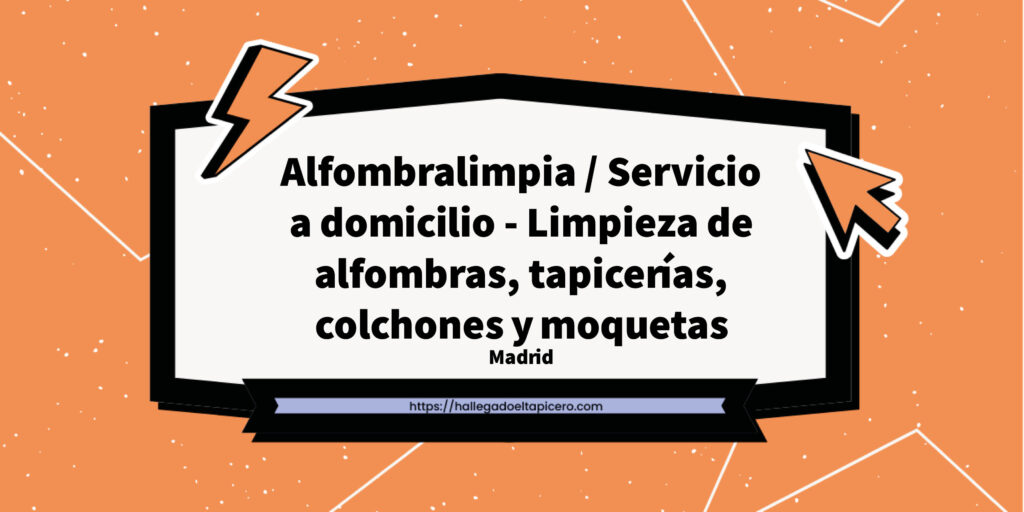 Imagen de la ficha de negocio de Alfombralimpia / Servicio a domicilio - Limpieza de alfombras