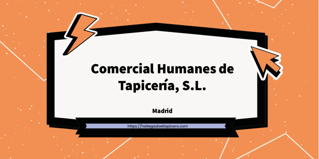 Imagen de la ficha de negocio de Comercial Humanes de Tapicería