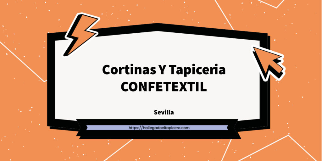 Imagen de la ficha de negocio de Cortinas Y Tapiceria CONFETEXTIL situado en Seville