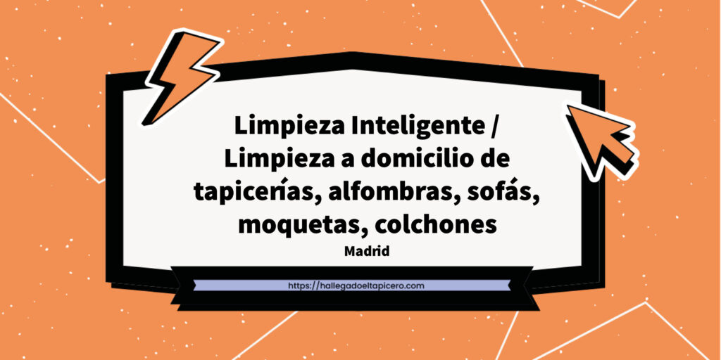 Imagen de la ficha de negocio de Limpieza Inteligente / Limpieza a domicilio de tapicerías