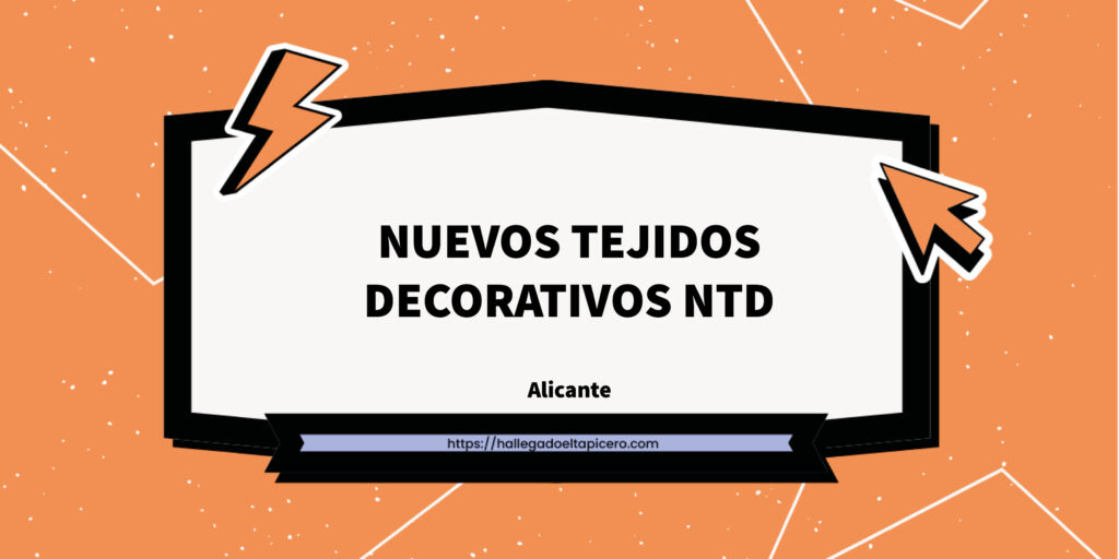 Imagen de la ficha de negocio de NUEVOS TEJIDOS DECORATIVOS NTD situado en Alcoi