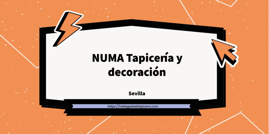 Imagen de la ficha de negocio de NUMA Tapicería y decoración situado en Seville