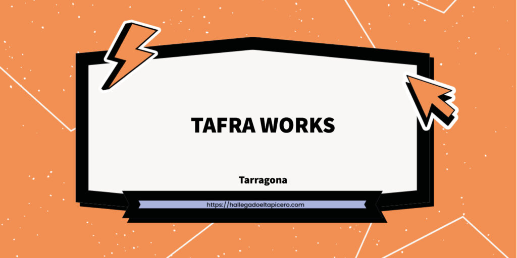 Imagen de la ficha de negocio de TAFRA WORKS situado en Tarragona