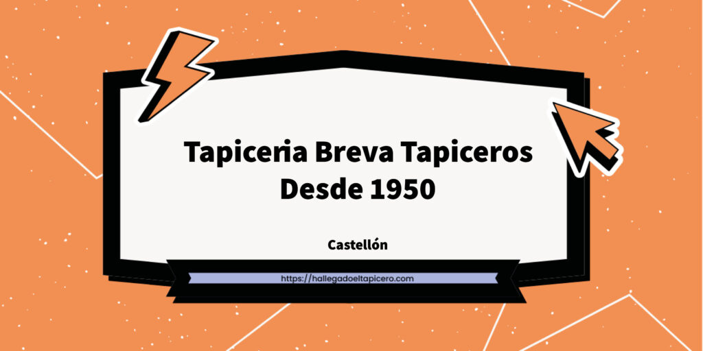 Imagen de la ficha de negocio de Tapiceria Breva Tapiceros Desde 1950 situado en Castellón de la Plana