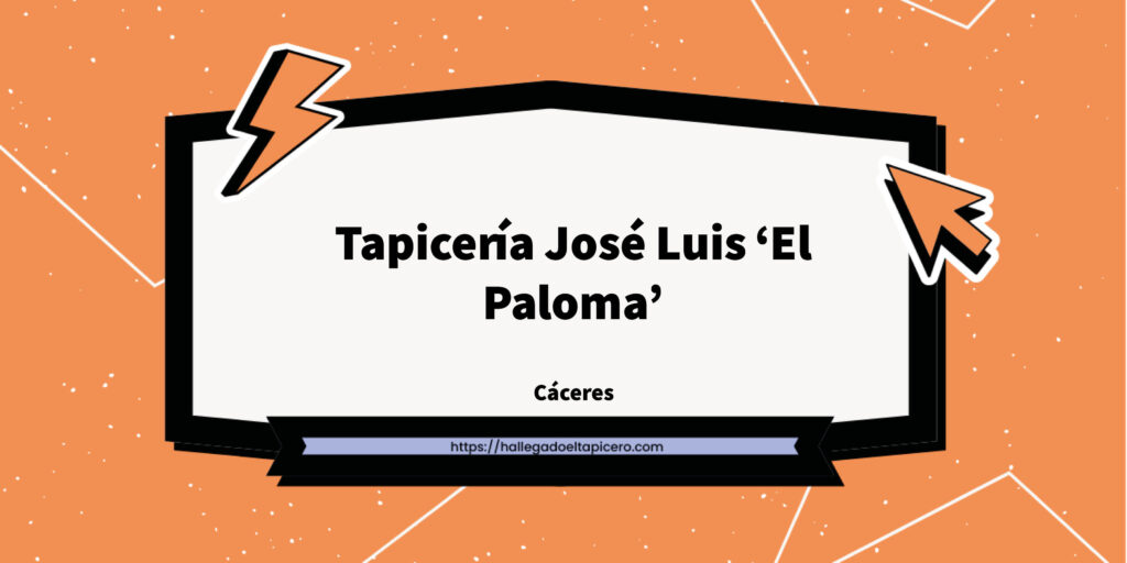 Imagen de la ficha de negocio de Tapicería José Luis 'El Paloma' situado en Coria