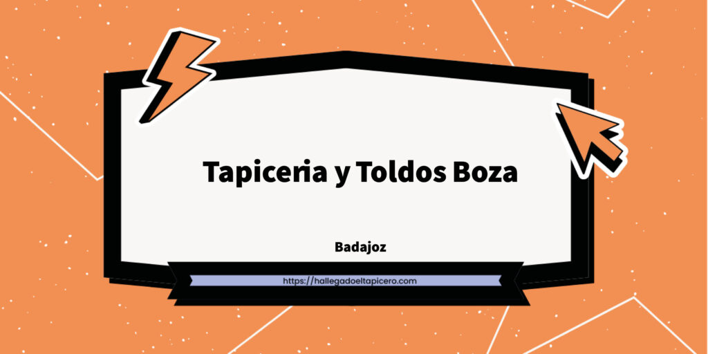 Imagen de la ficha de negocio de Tapiceria y Toldos Boza situado en Granja de Torrehermosa