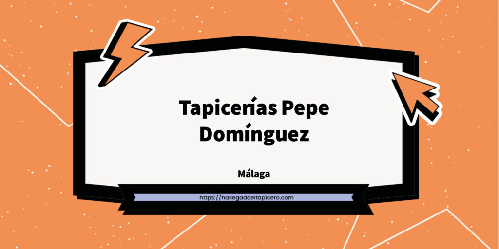 Imagen de la ficha de negocio de Tapicerías Pepe Domínguez situado en San Pedro de Alcántara