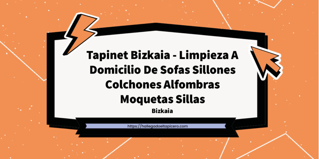 Imagen de la ficha de negocio de Tapinet Bizkaia - Limpieza A Domicilio De Sofas Sillones Colchones Alfombras Moquetas Sillas situado en Arrigorriaga