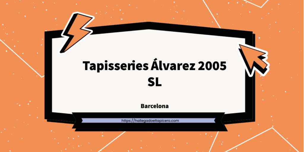 Imagen de la ficha de negocio de Tapisseries Álvarez 2005 SL situado en Sabadell