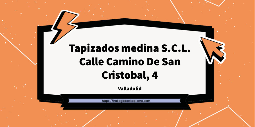 Imagen de la ficha de negocio de Tapizados medina S.C.L. Calle Camino De San Cristobal