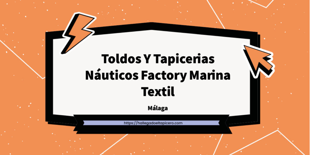 Imagen de la ficha de negocio de Toldos Y Tapicerias Náuticos Factory Marina Textil situado en Torremolinos